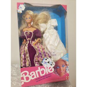 Boxed Sparkle Eyes Barbie Includes an Additional Gown Mattel Prettiest Barbie